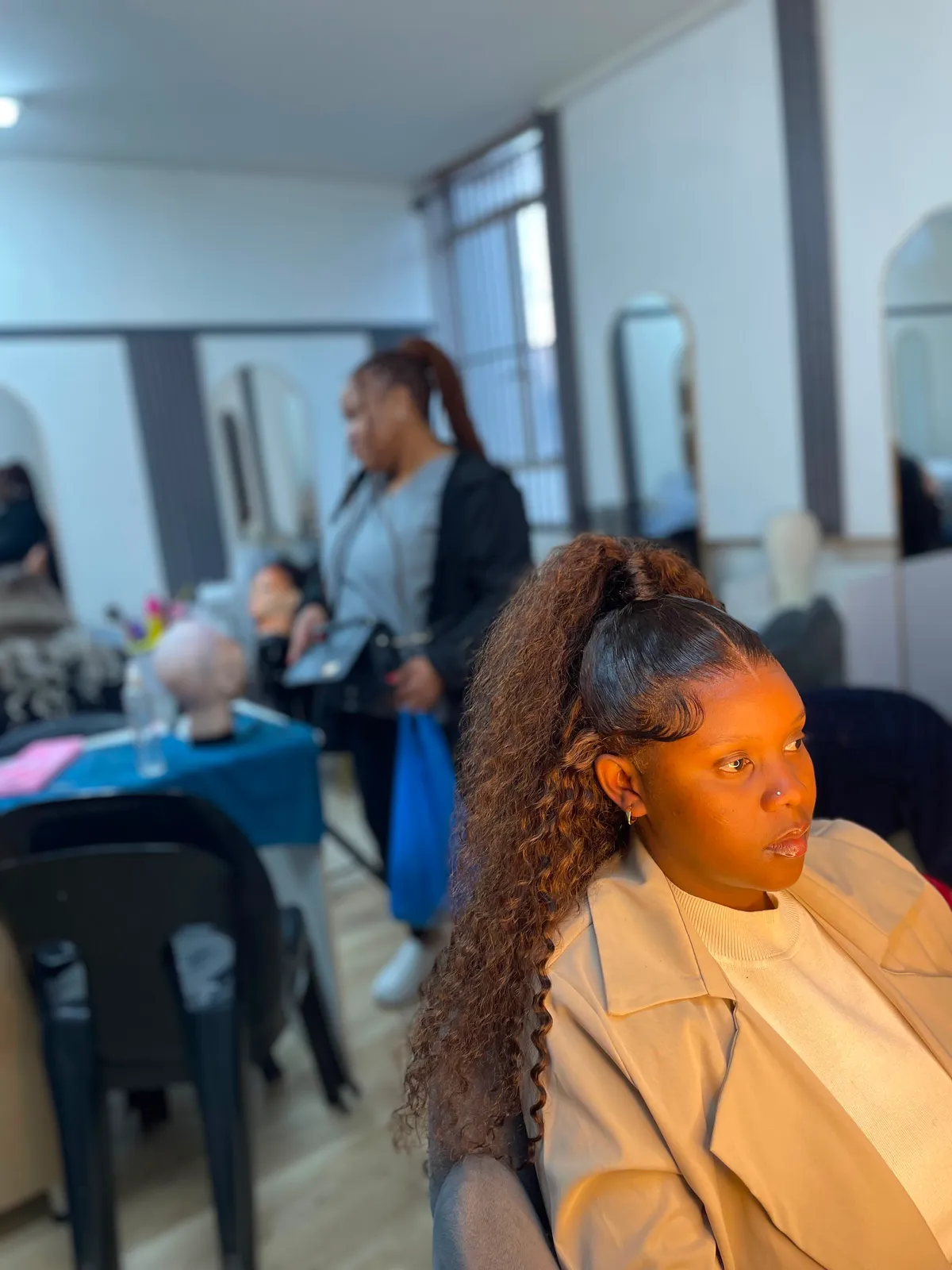 Frontal wig install